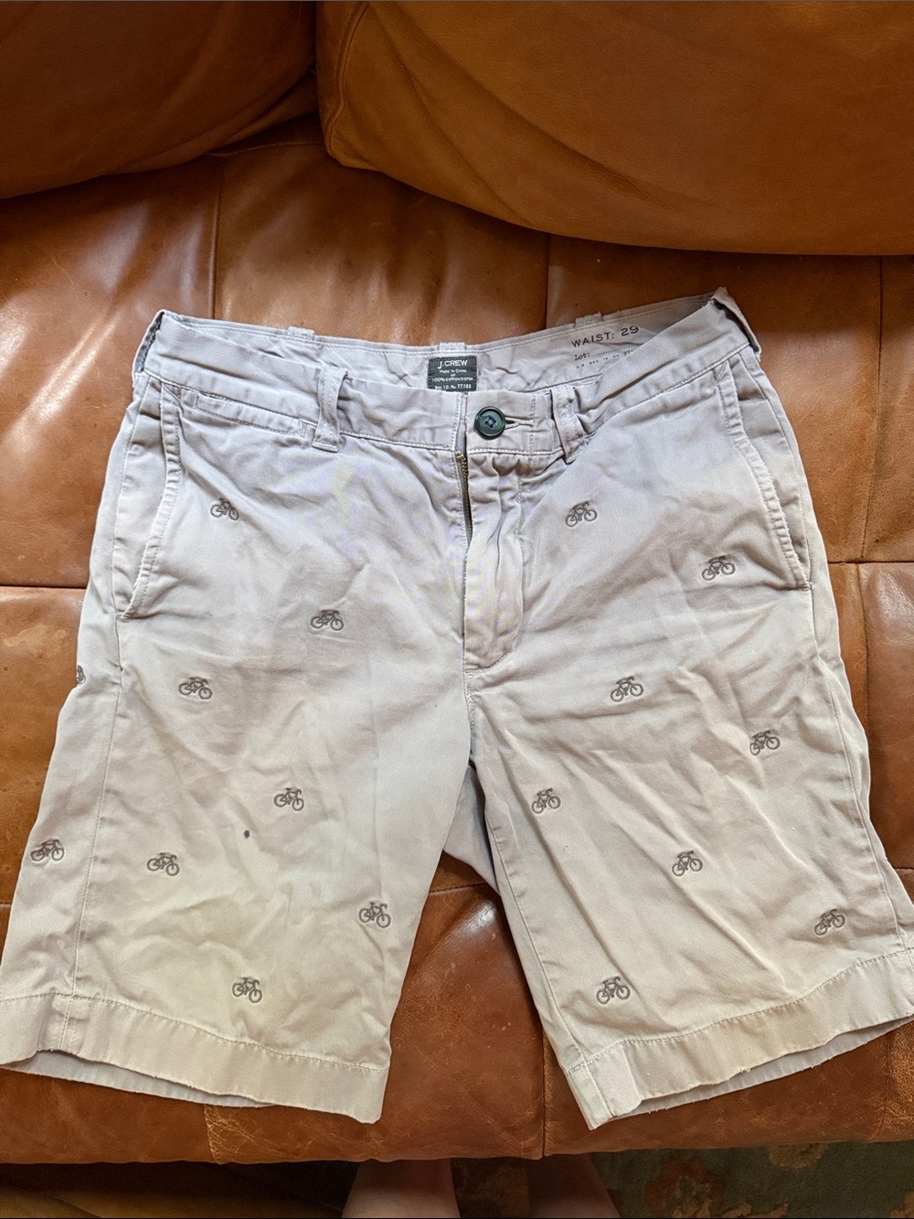 Vintage 100% Cotton  J. Crew Bicycle Shorts